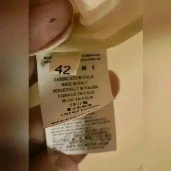 MARNI SS17 Beige Ecru Cotton Poplin Unlined Lightweight Trench 42EU Medium Italy - Picture 8 of 11